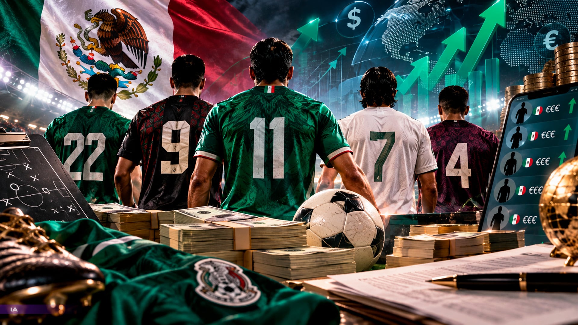 ¡Fortunas en la cancha! Estos son los 10 futbolistas mexicanos más caros del planeta