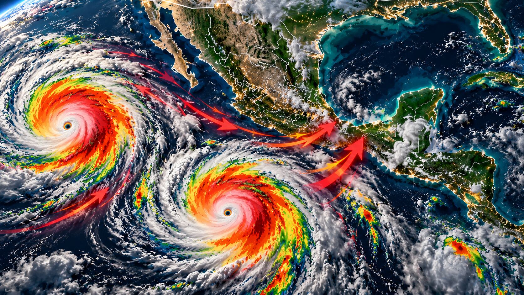 Potencial ciclónico aumenta frente a las costas de Chiapas: lluvias intensas y tormentas eléctricas este fin de semana 
