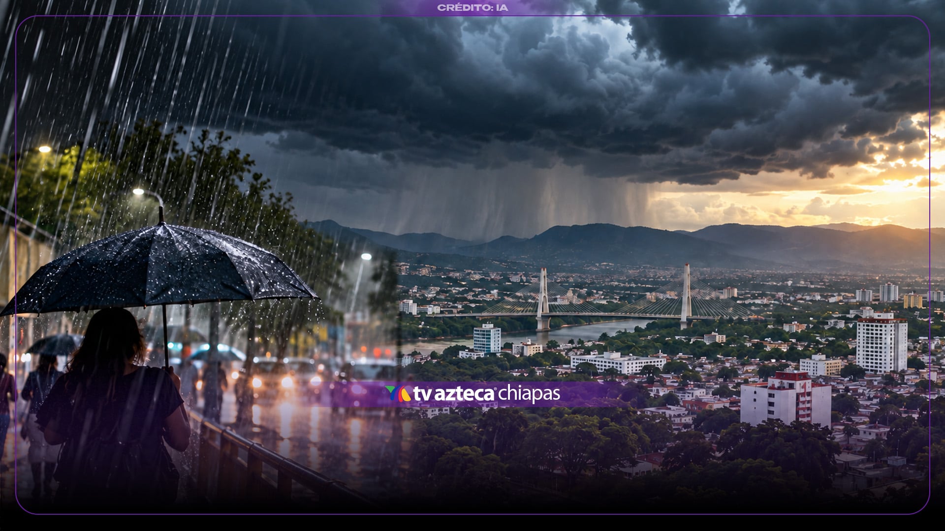 ¿Lloverá en el fin de semana? Este es el pronóstico exacto para Tuxtla Gutiérrez hoy 3 de octubre