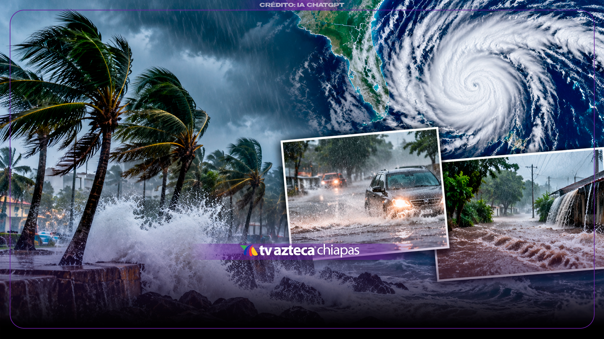 ¡Lluvias torrenciales! Los 2 estados con tormentas en México hoy 26 de octubre por la Tormenta Tropical Vance