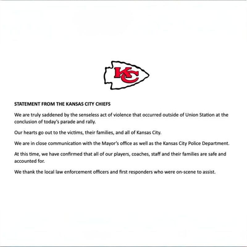 Comunicado oficial de Kansas City