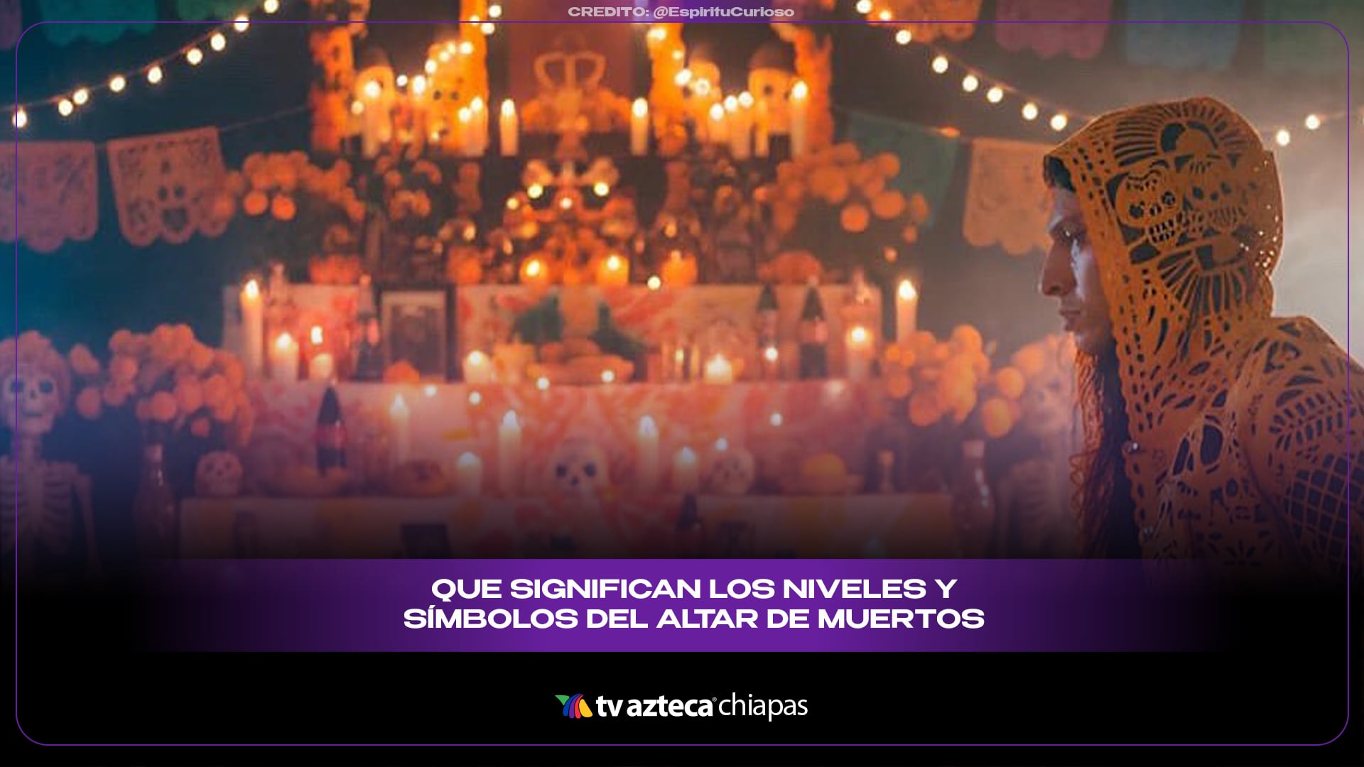 Significado de los altares del Día de Muertos y sus niveles