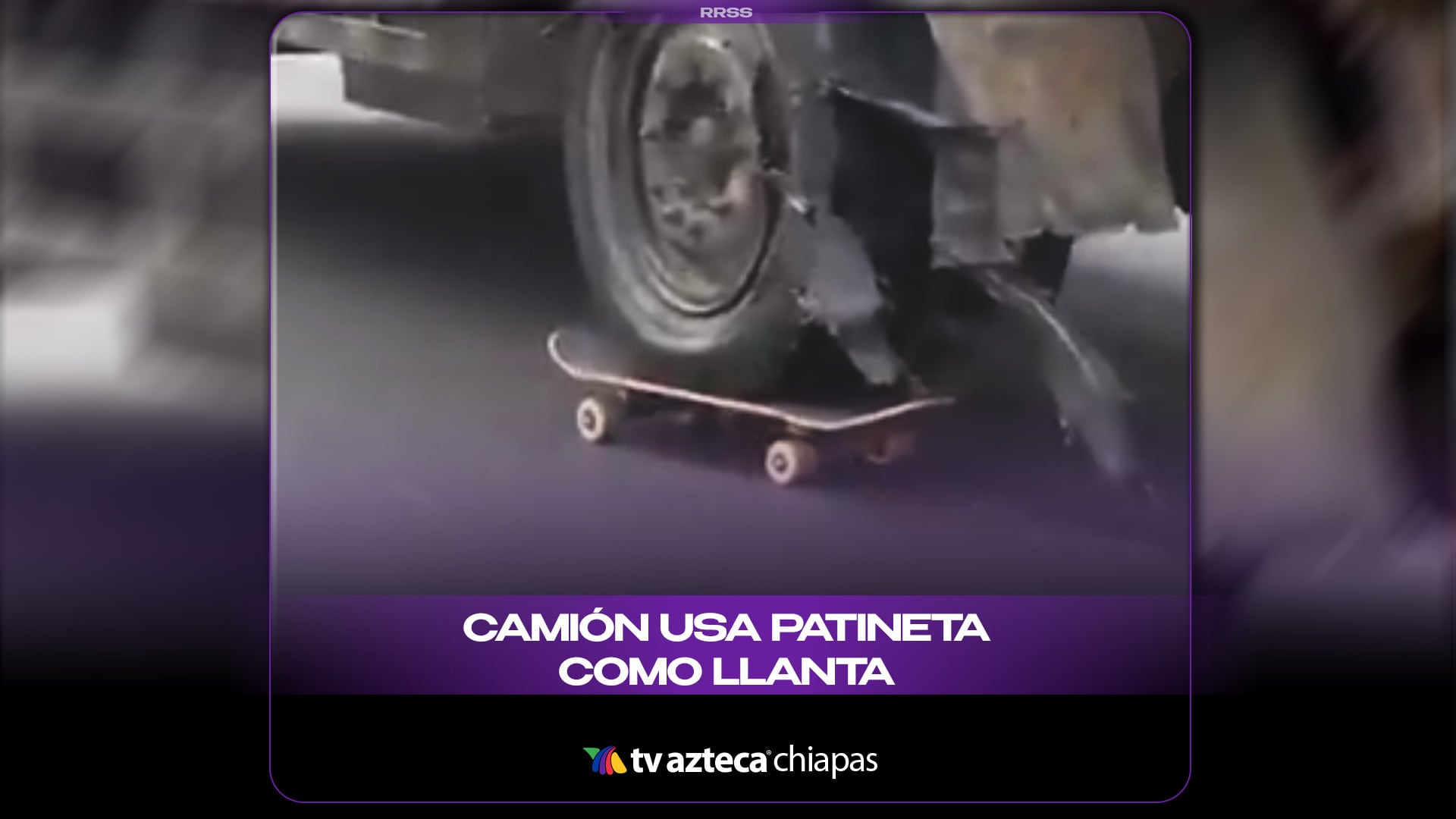 CAMIÓN USA PATINETA COMO LLANTA