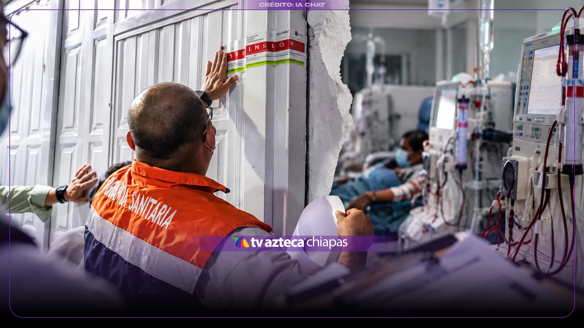 ¡Cucarachas y presuntas fallas sanitarias! Clausuran clínica subrogada de hemodiálisis en Tuxtla Gutiérrez