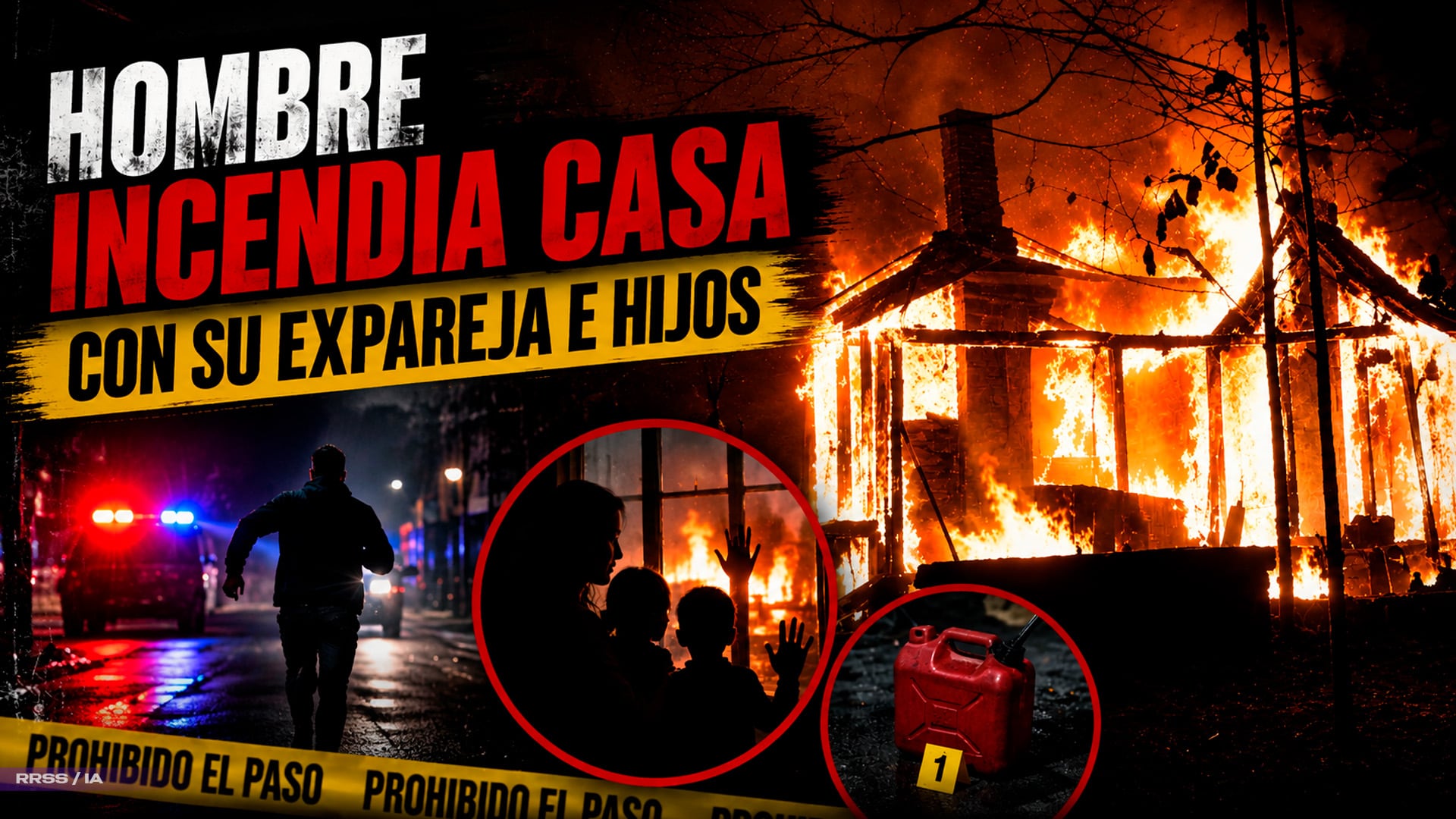 Hombre incendia casa con su expareja y sus hijos al interior en Centro, Tabasco; esto pasó