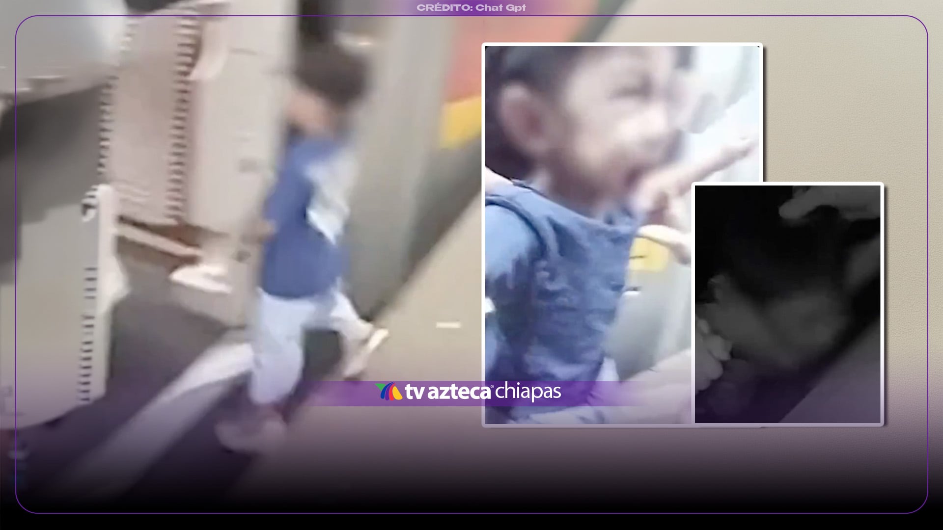 ¡Segundos de terror! Menor cae al vacío al intentar abordar un tren: así lograron rescatarlo