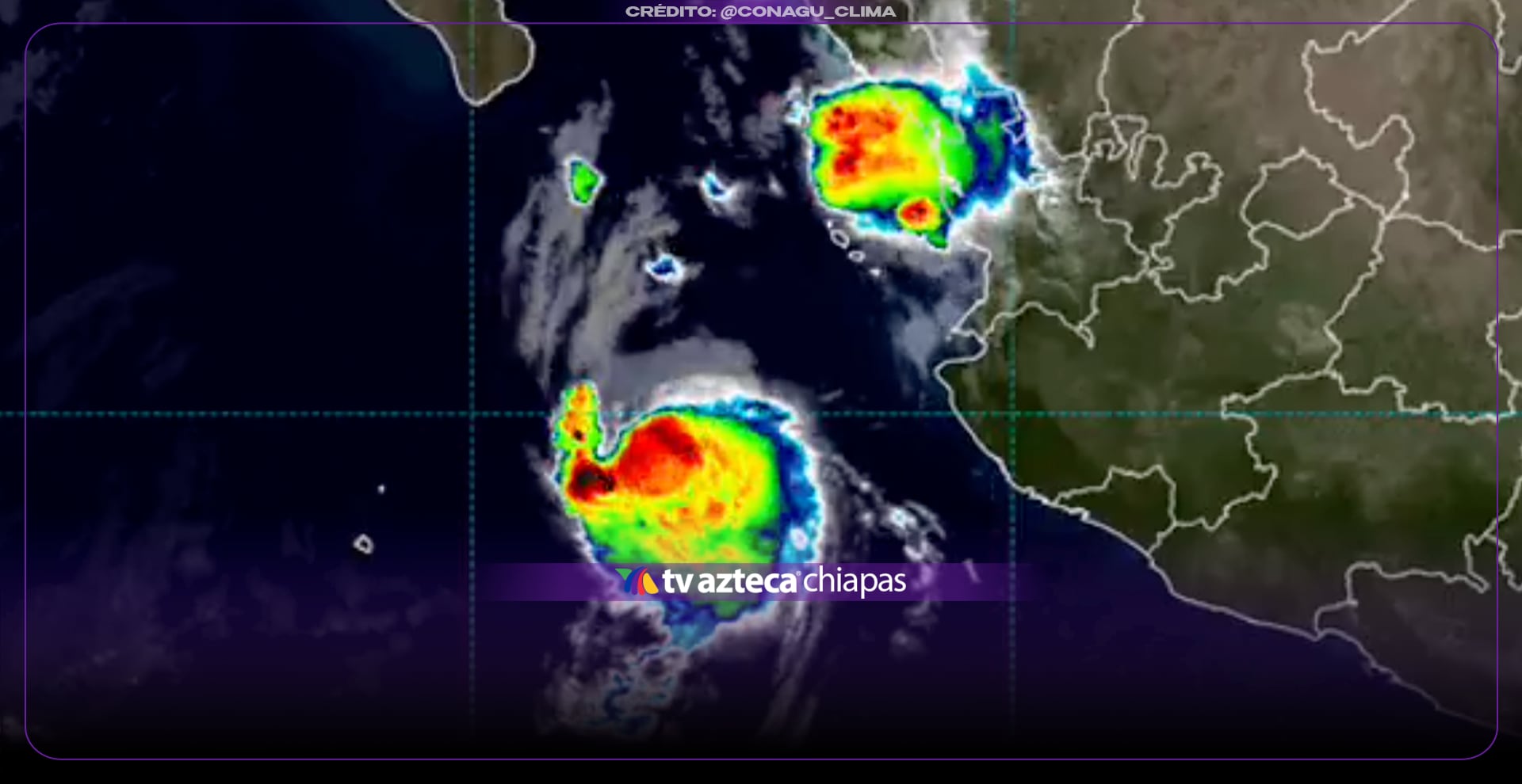¡Se desplaza despacio pero alerta! El huracán Simon cae a categoría 1 frente a las costas de Jalisco