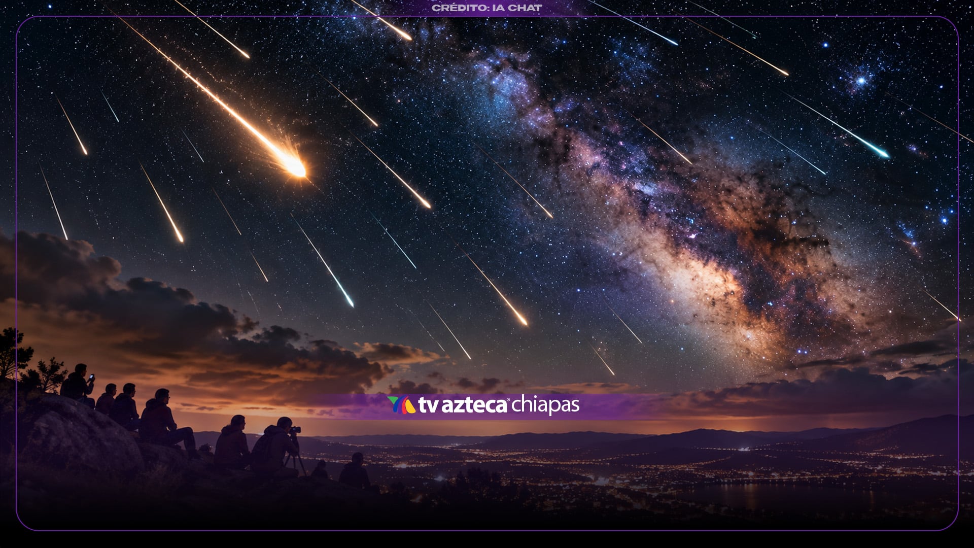 Lluvia de meteoros Dracónidas 2026; ¿cuándo ver el máximo de actividad desde Chiapas?