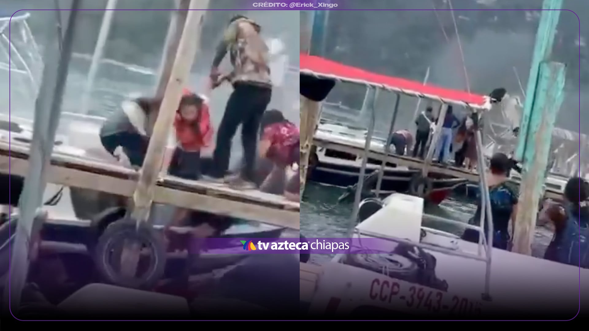 VIDEO: ¡Impactante! Captan el momento exacto del incendio de una lancha en Guatemala