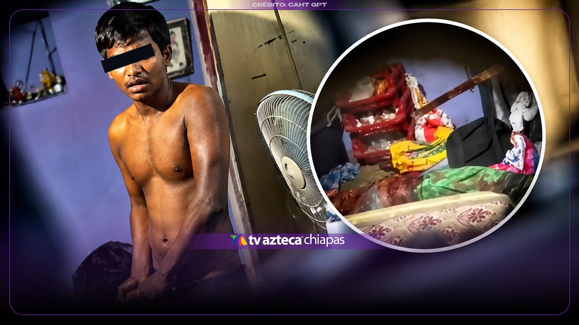 IMÁGENES SENSIBLES: Joven 4s3sin4 a su madre a machetazos en la India