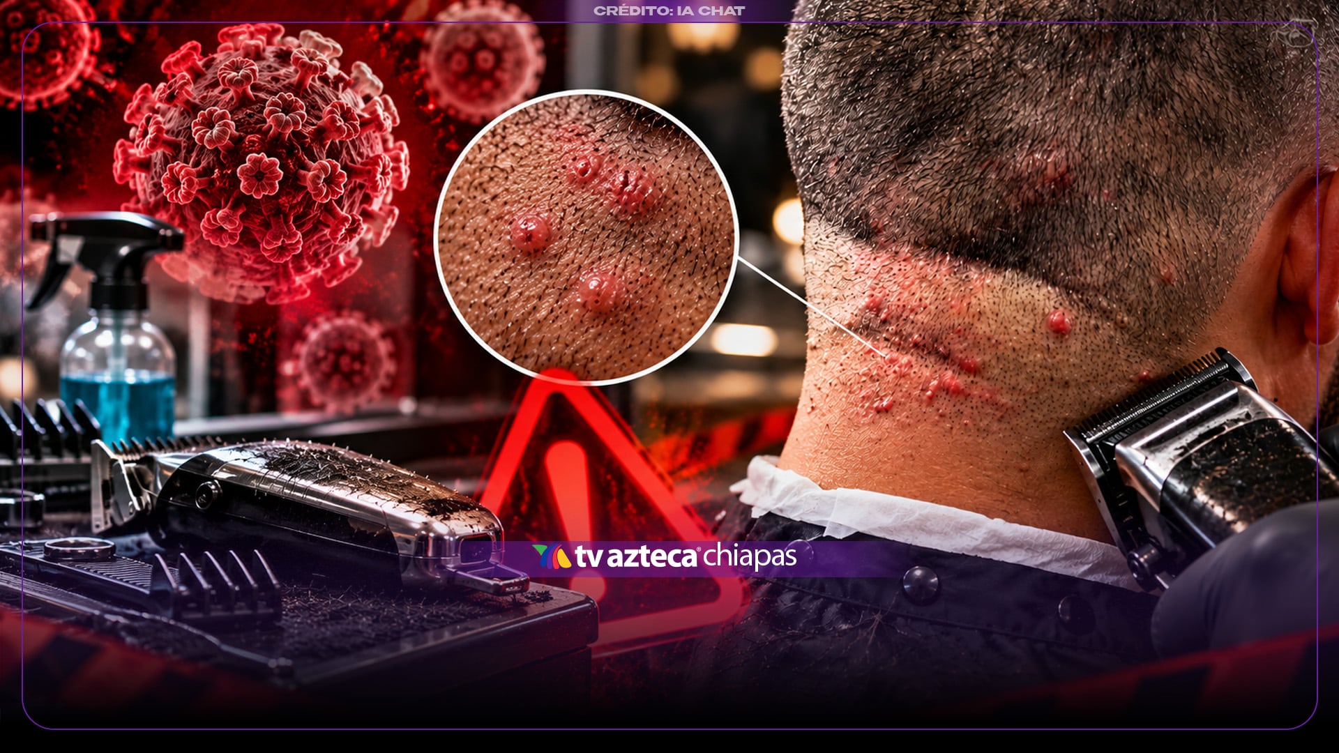 Cliente denuncia que contrajo VPH en barbería: ¿es posible contraer el virus con máquinas y tijeras?
