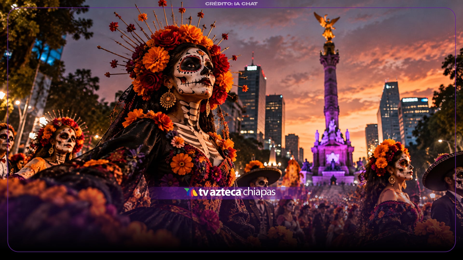 Mega Procesión de Catrinas en CDMX: ¿cuándo será, a qué hora comienza y cuál será su ruta?