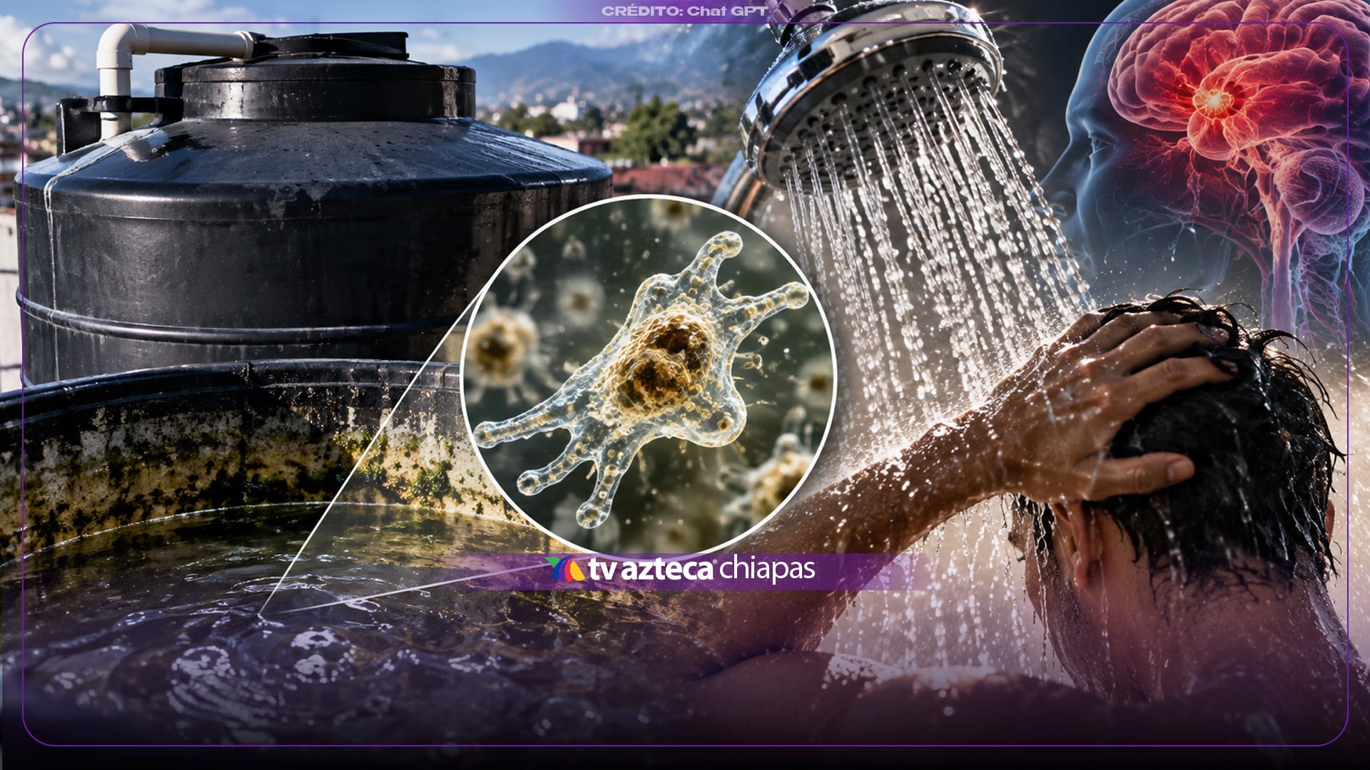 ¿La AMEBA COME CEREBROS puede estar en tu casa? Expertos revelan que pasa con el agua de tu ducha