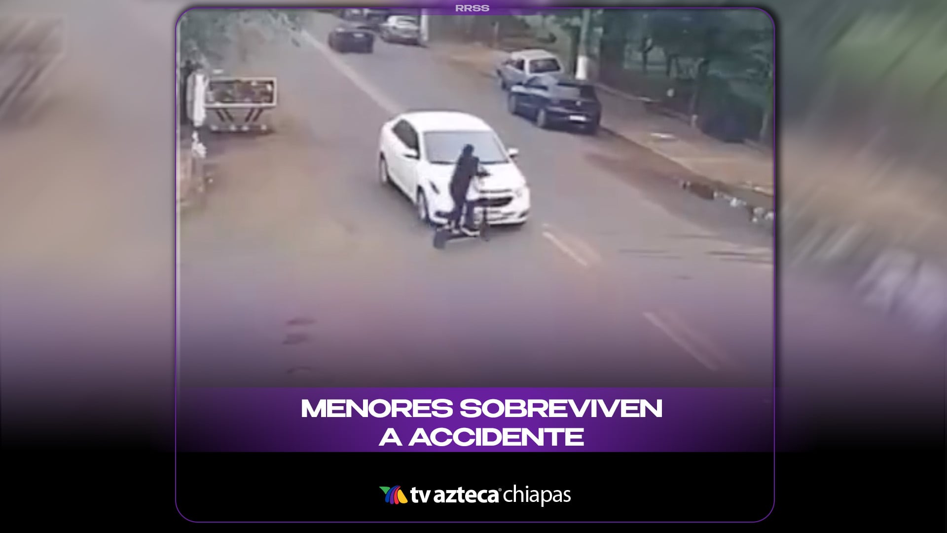 MENORES SOBREVIVEN A ACCIDENTE