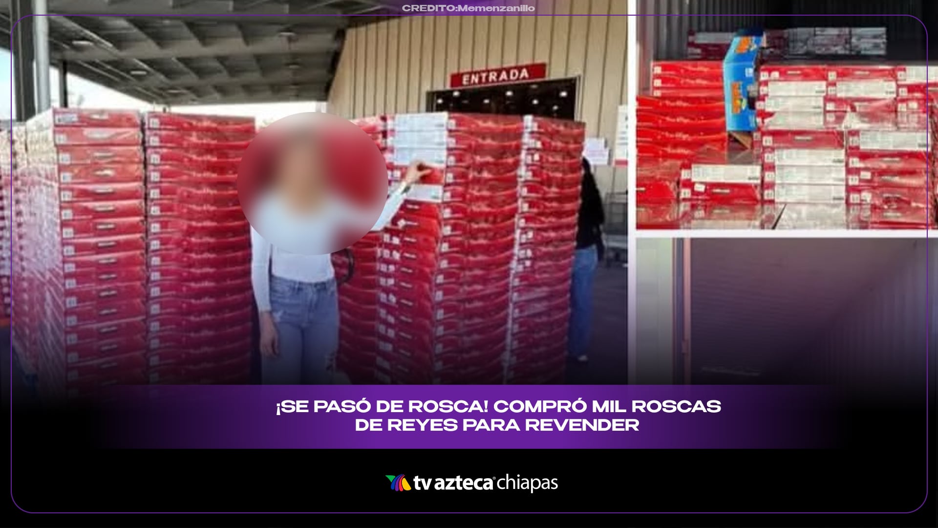 La Reina de la Rosca 2026: Mujer compra 1,000 roscas en Jalisco para revender (VIDEO)
