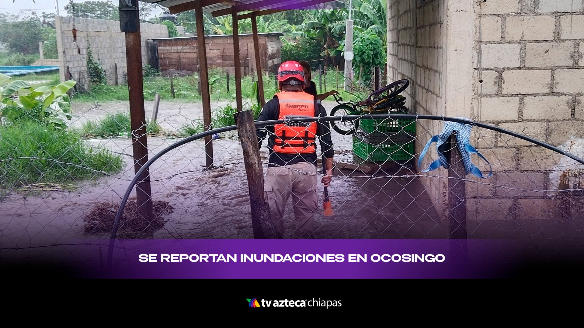 Inundaciones en Ocosingo