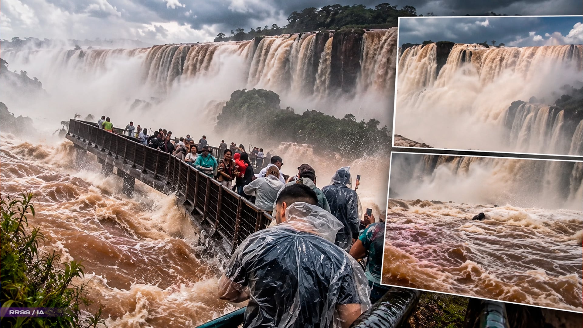 ¡IMPRESIONANTE! El Niño hace crecer las Cataratas del Iguazú a más de 8 millones de litros por segundo (VIDEO)