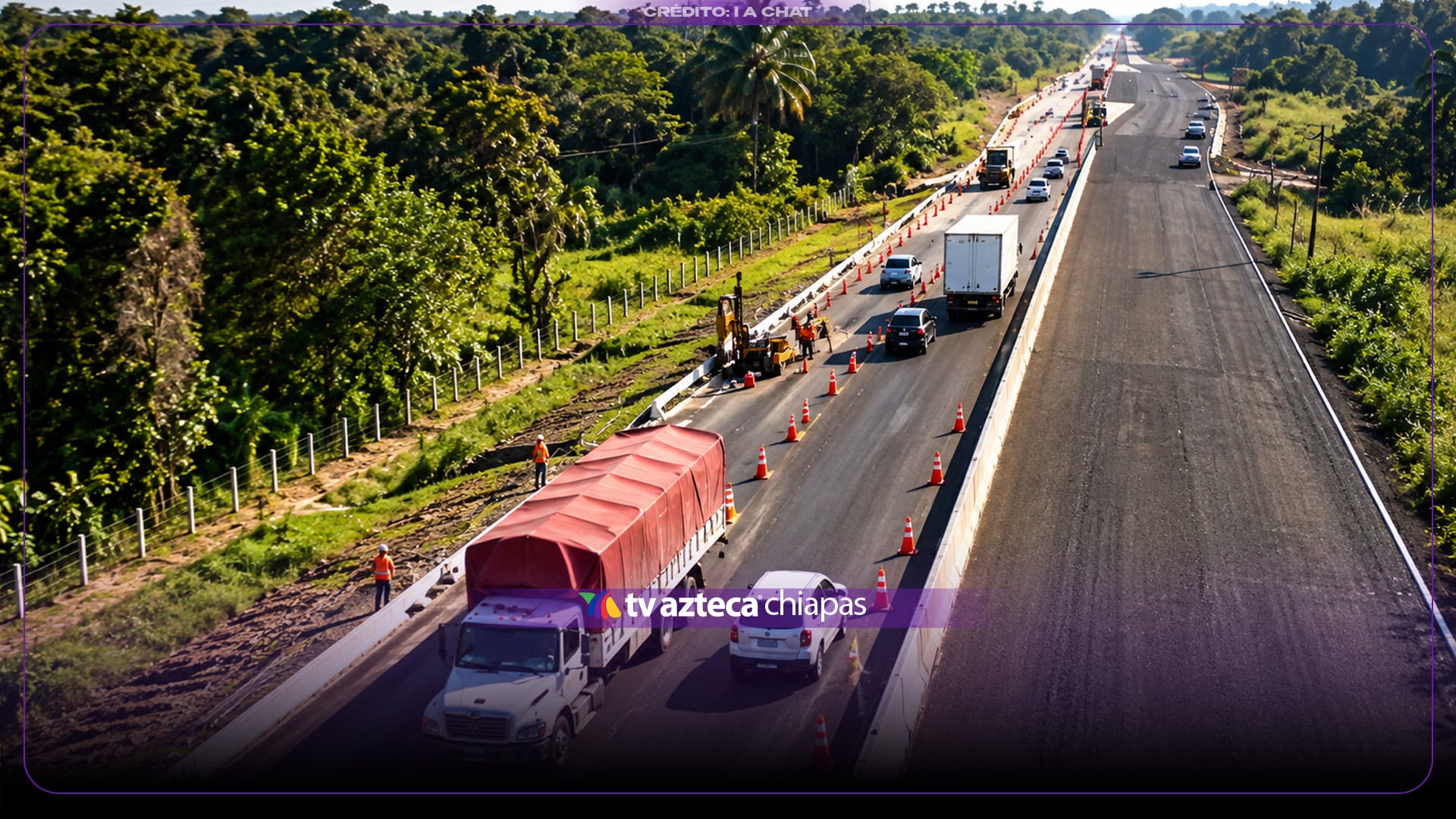 Anuncian cierres viales en la Villahermosa–Escárcega este sábado 10 de octubre