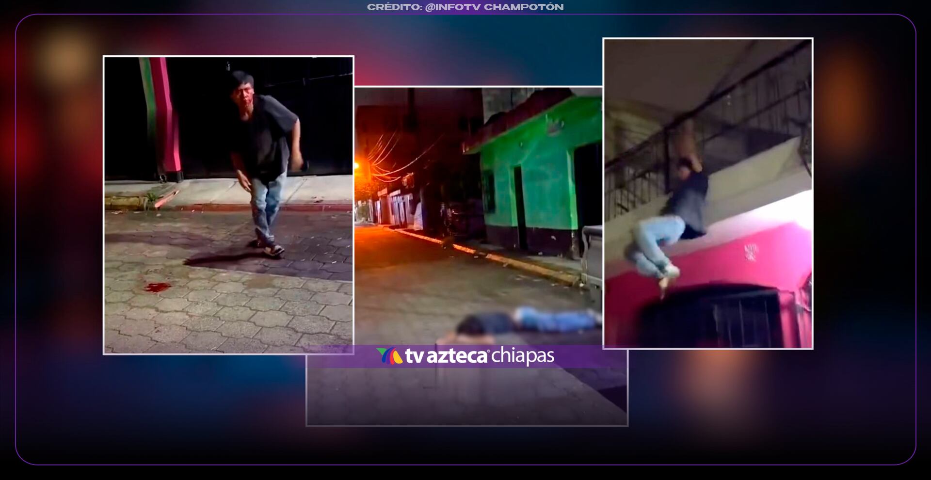 VIDEO: ¡No metió ni las manos! Hombre se arroja desde una azotea y se golpea el rostro contra el piso
