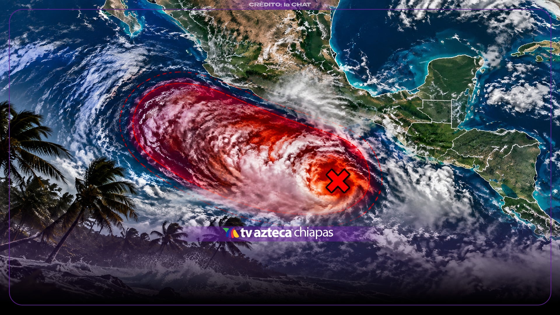 ¿Cuándo se podría formar? Lo que dice el pronóstico sobre el ciclón ‘Simon’ cerca de Chiapas 