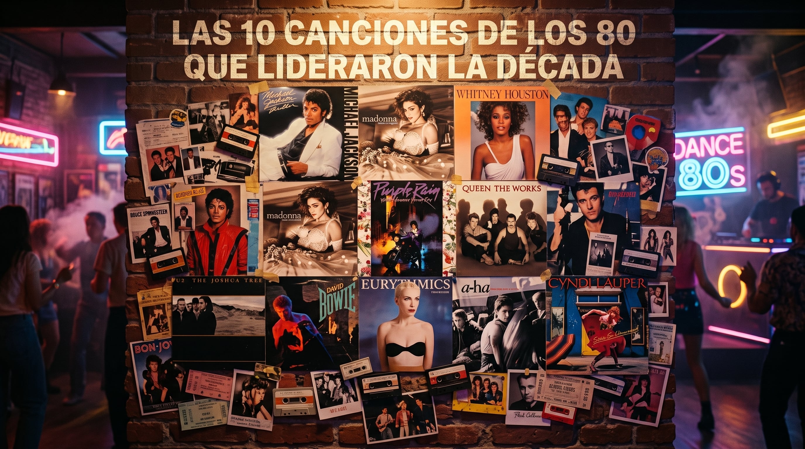 ¡Los 80 están de vuelta! Estas son las 10 canciones que todos quieren escuchar otra vez
