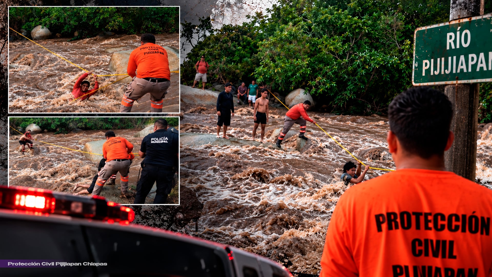 Arrastrados río Pijijiapan