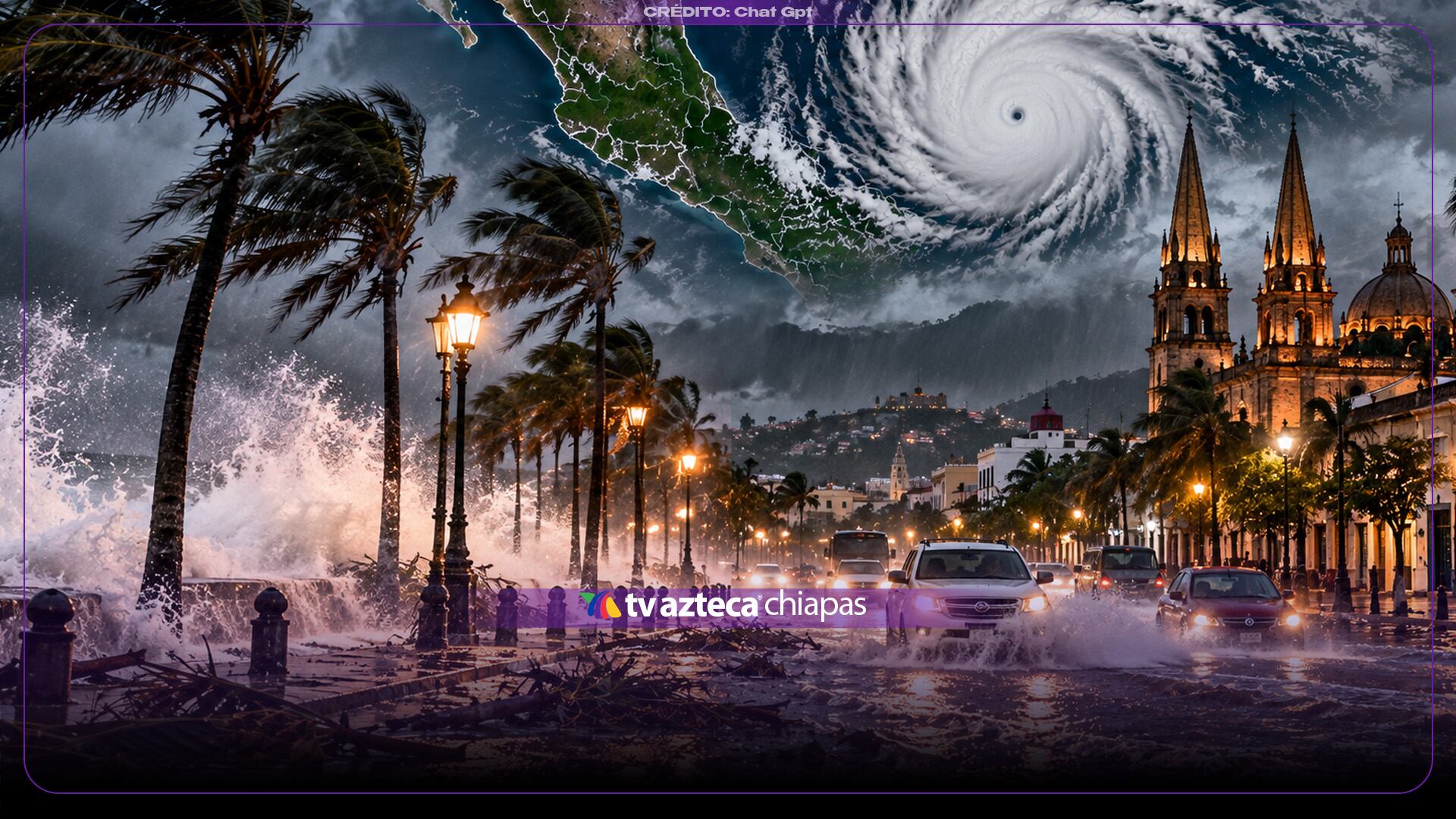 ¡Alerta máxima por Huracán Simon en México! Ordenan resguardo obligatorio a partir de las 4 PM en estas ciudades