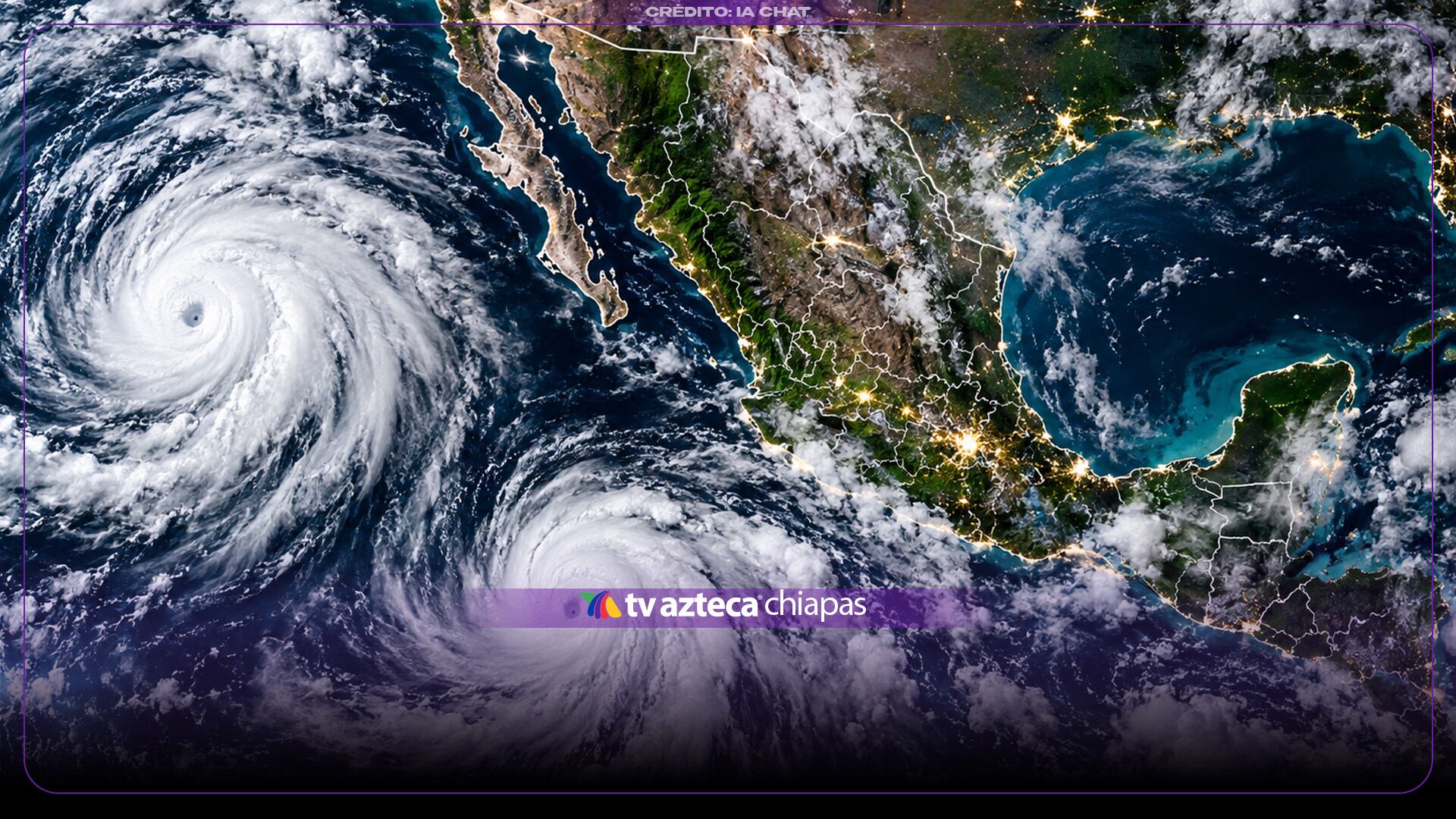 ¿Ciclón doble? Lo que dice el pronóstico sobre la formación de Isaías y Simón cerca de México