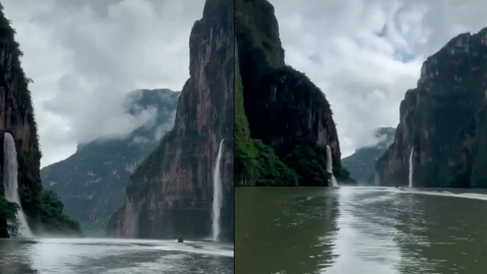 Cascadas Cañón del Sumidero