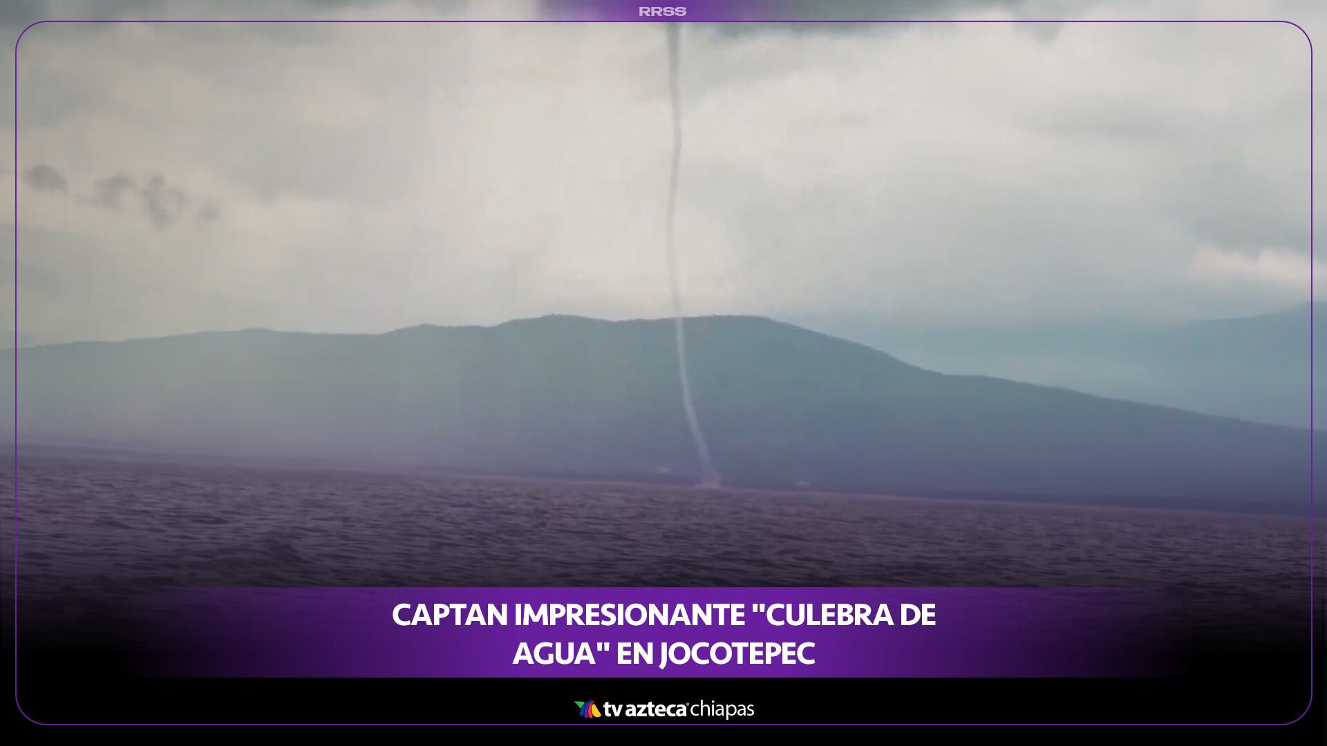 CAPTAN IMPRESIONANTE "CULEBRA DE AGUA" EN JOCOTEPEC