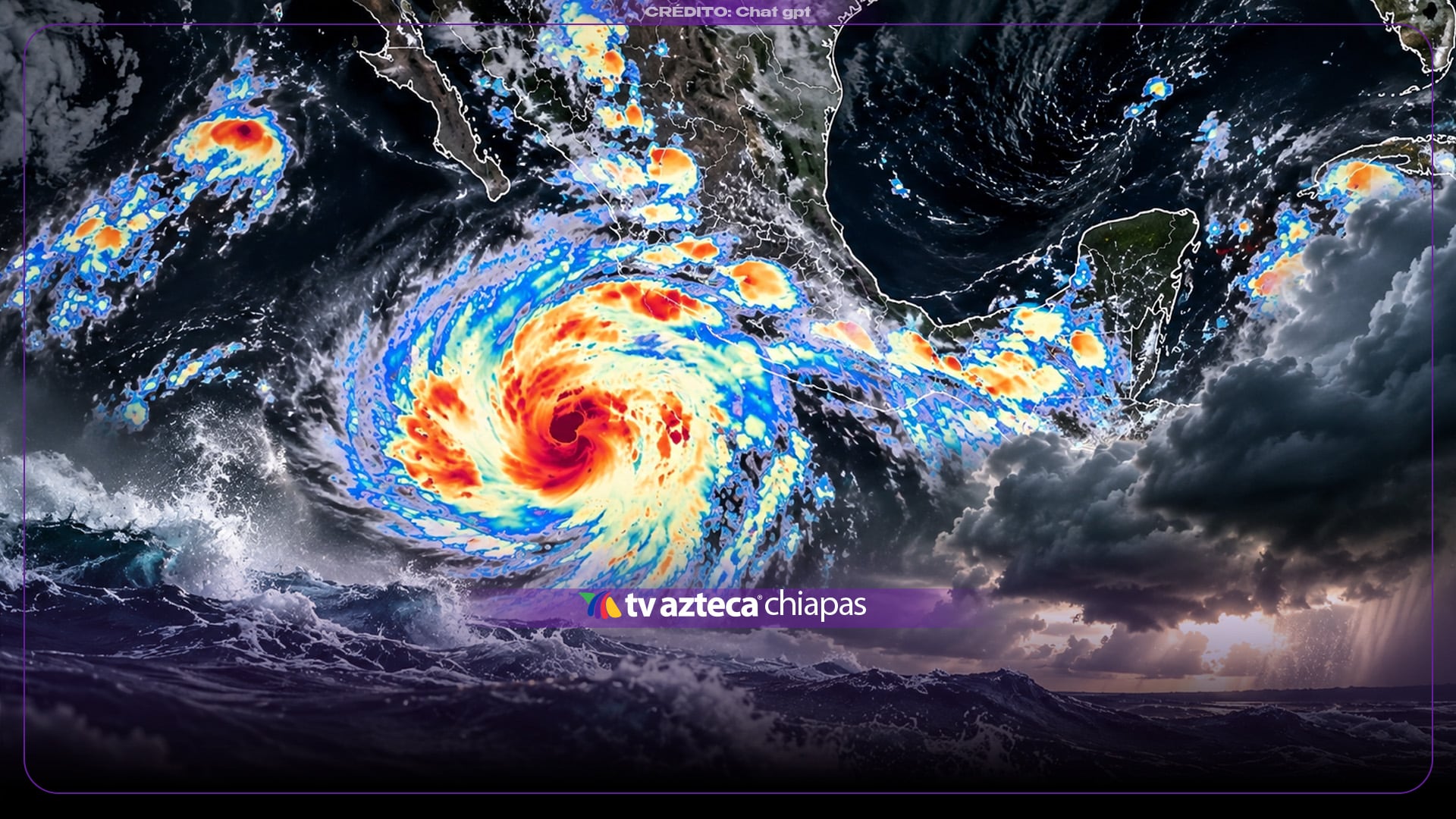 Huracán Trudy asciende a categoría 3; estos son los estados más afectados durante el fin de semana