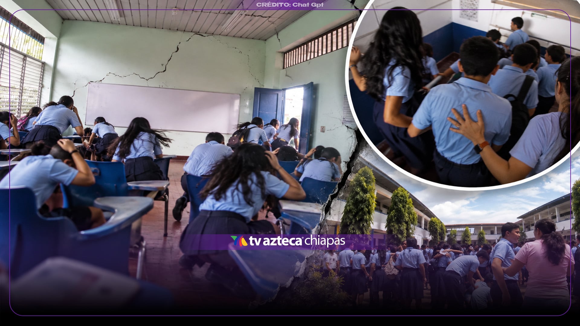 VIDEO: ¡Impactante! Así se vivió el sismo de 7.7 desde un salón de clases en Panamá