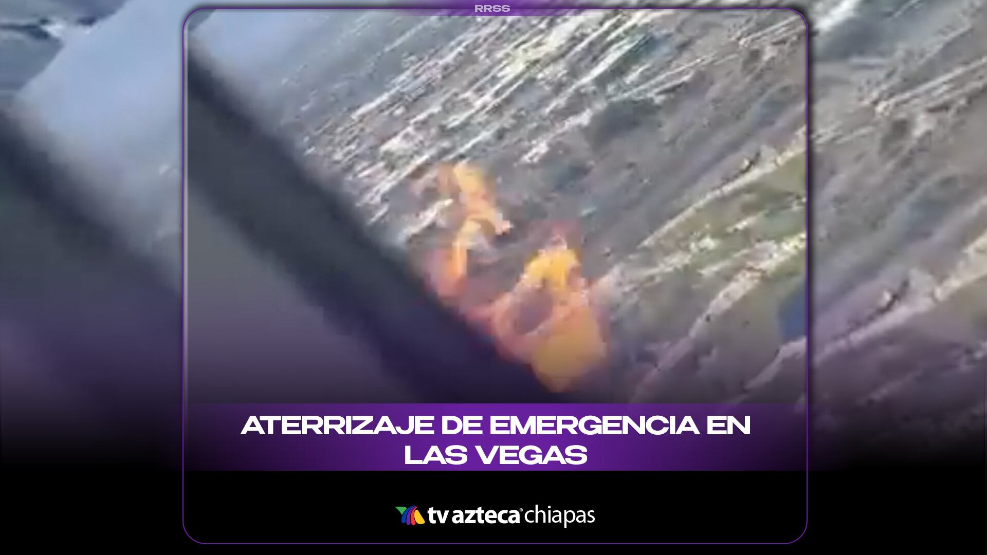 ATERRIZAJE DE EMERGENCIA EN LAS VEGAS