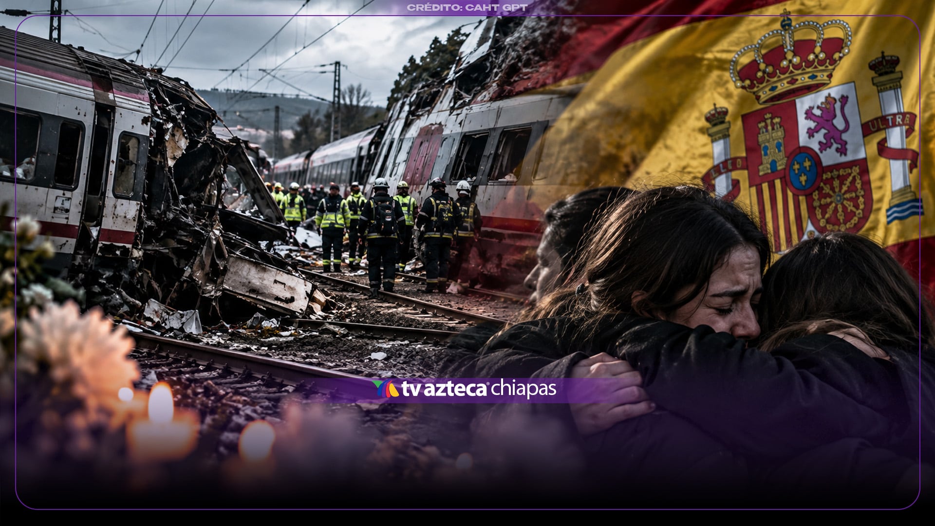 ¡España está de luto! Choque de trenes en Toledo deja 74 muertos y el gobierno decreta tres días de duelo
