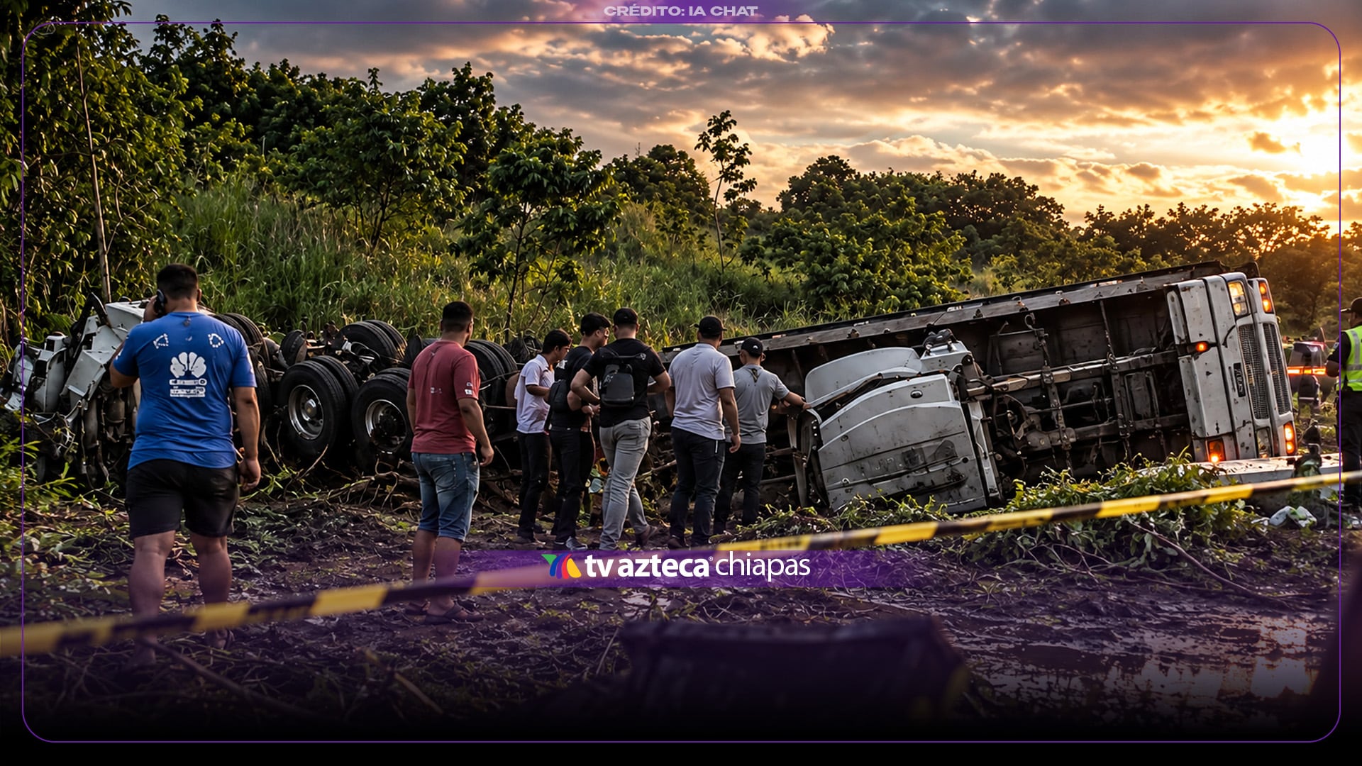 Tráiler atropella y mata a 2 hombres en la carretera Cárdenas-Coatzacoalcos tras accidente