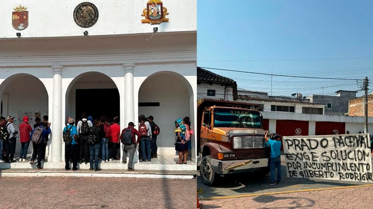Toman presidencia Ocosingo