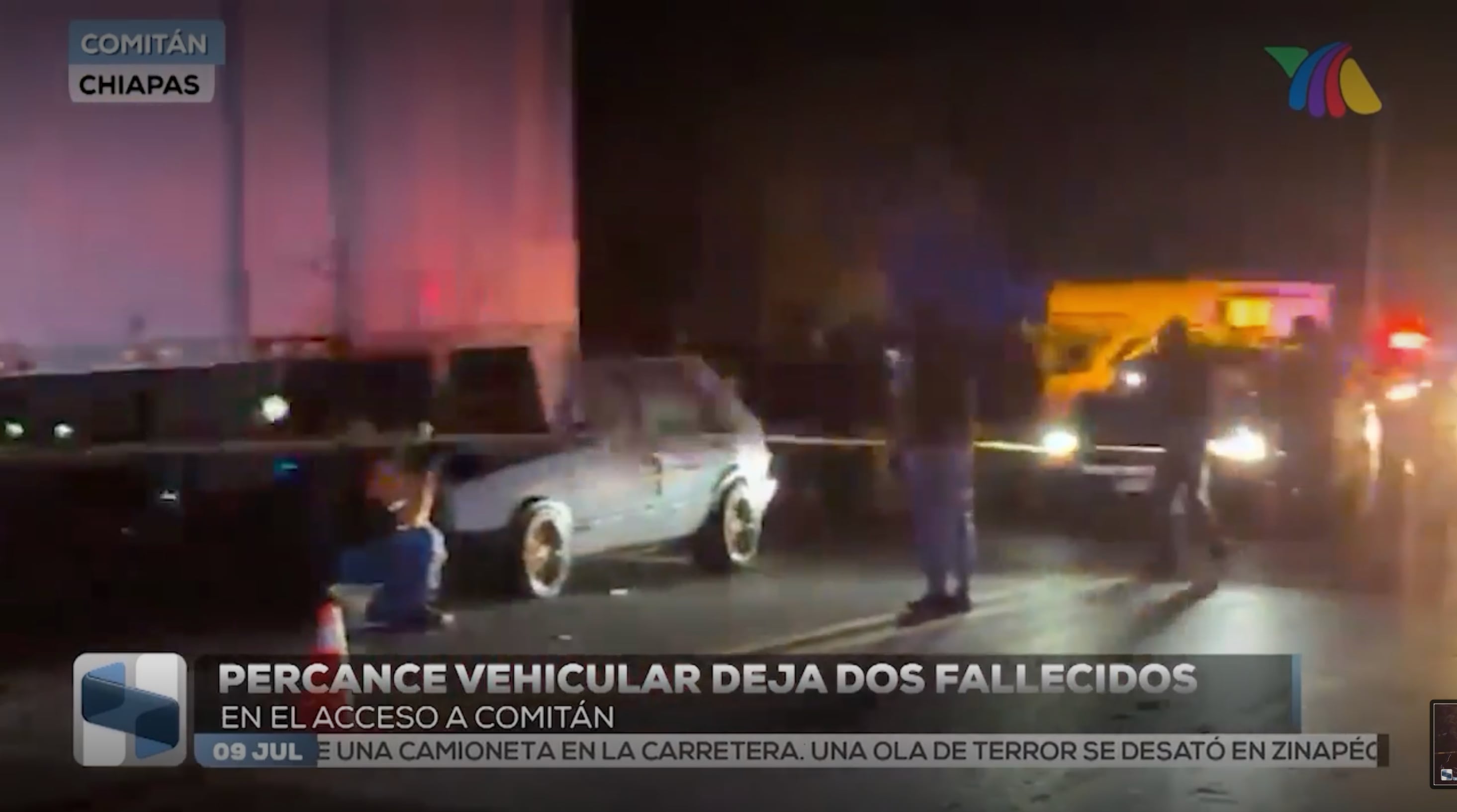 Accidente Comitán