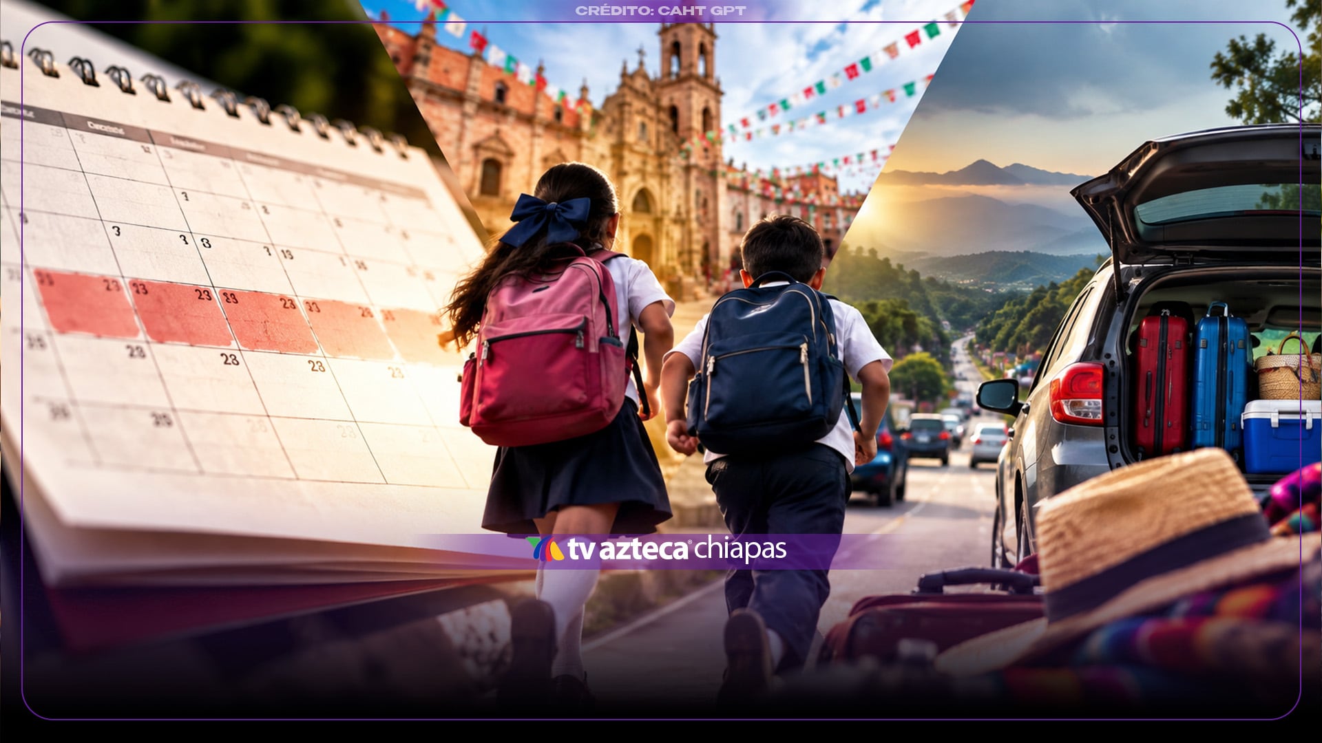 Fechas de los megapuentes de noviembre 2026 en Chiapas y Tabasco en el calendario de la SEP