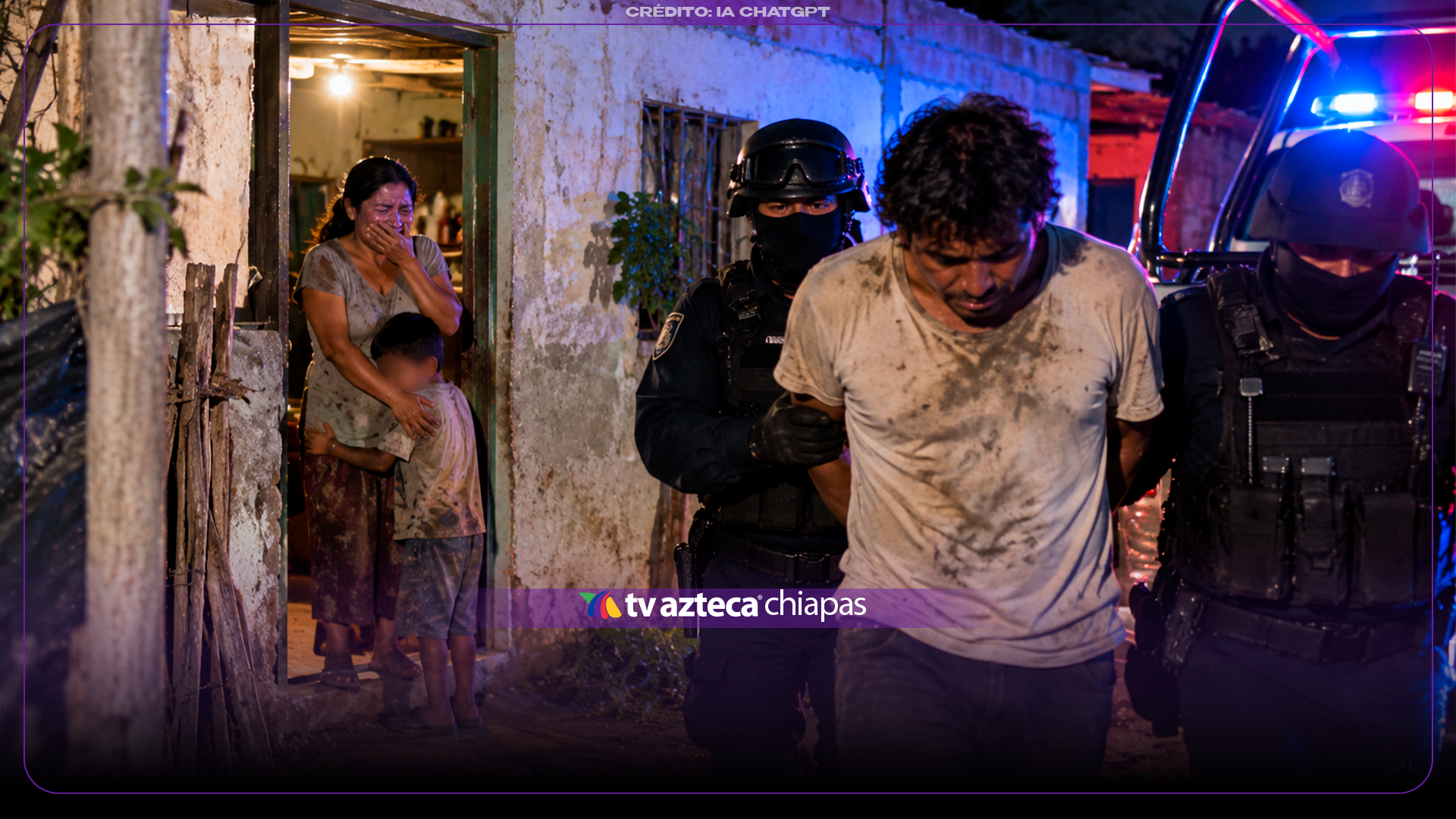 ¡De película de terror! D3ti3n3n a hombre acus4d0 de 3nc3rr4r a su esposa e hijos en condiciones ¡nhum4nas