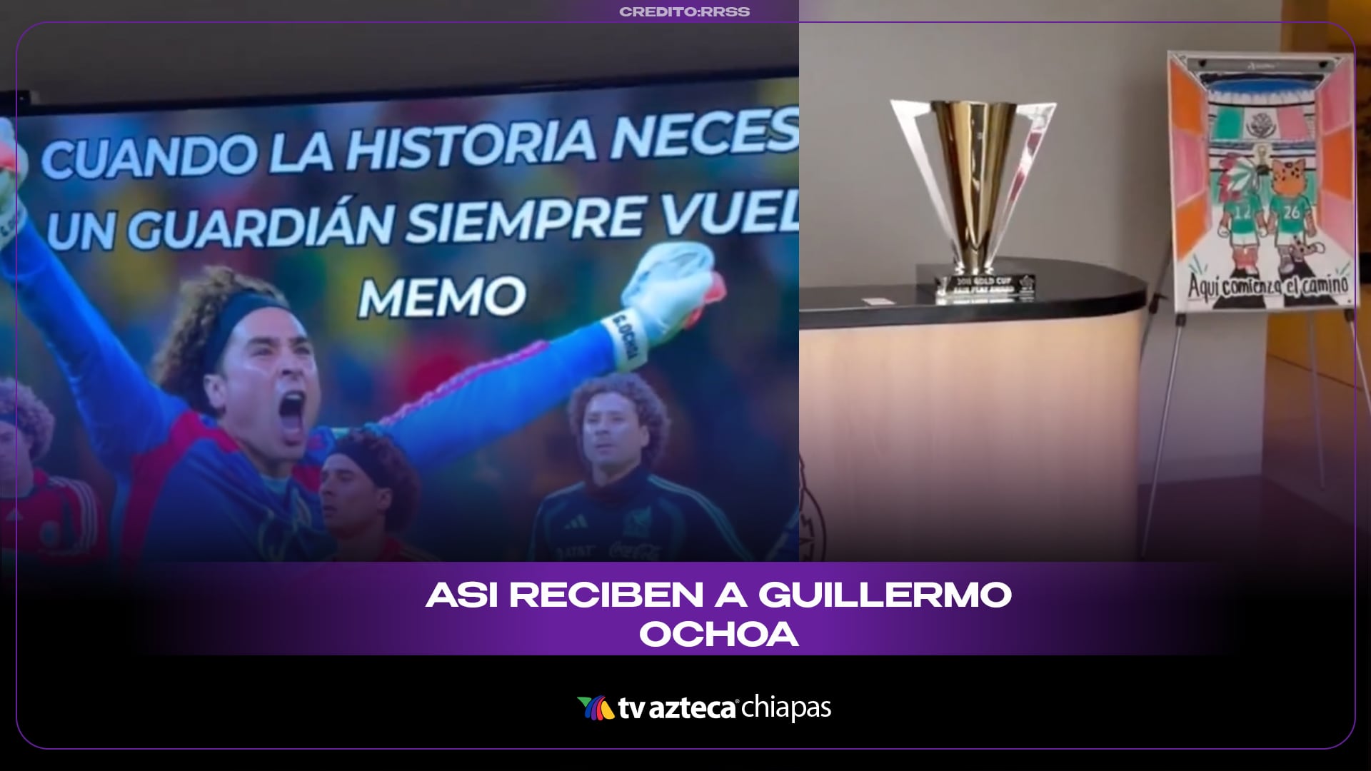 Recibimiento de Guillermo Ochoa en la Selección Mexicana: Rumbo al Mundial 2026 (VIDEO)