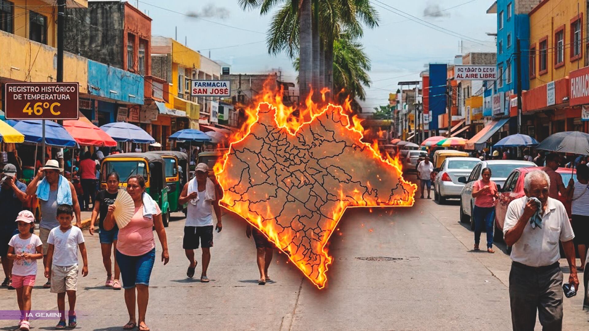 Alertan por calor extremo en Chiapas durante mayo; temperaturas superarían los 40°C
