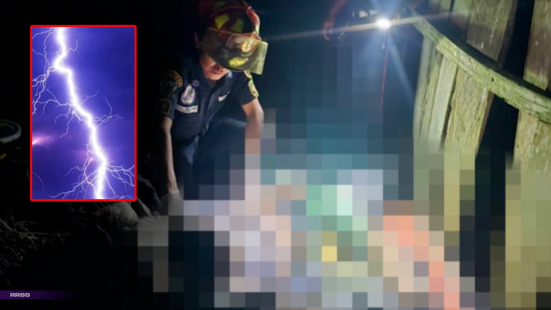 ¡Fulminado por un rayo! Hombre muere tras ser alcanzado por un rayo 