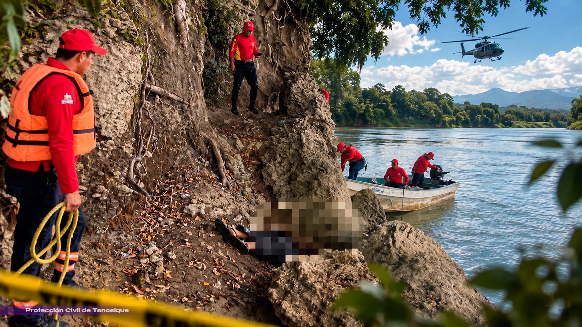 ¿Es Victoria Nicol? Autoridades revelan que pasó con el cuerpo localizado en el Río Usumacinta 