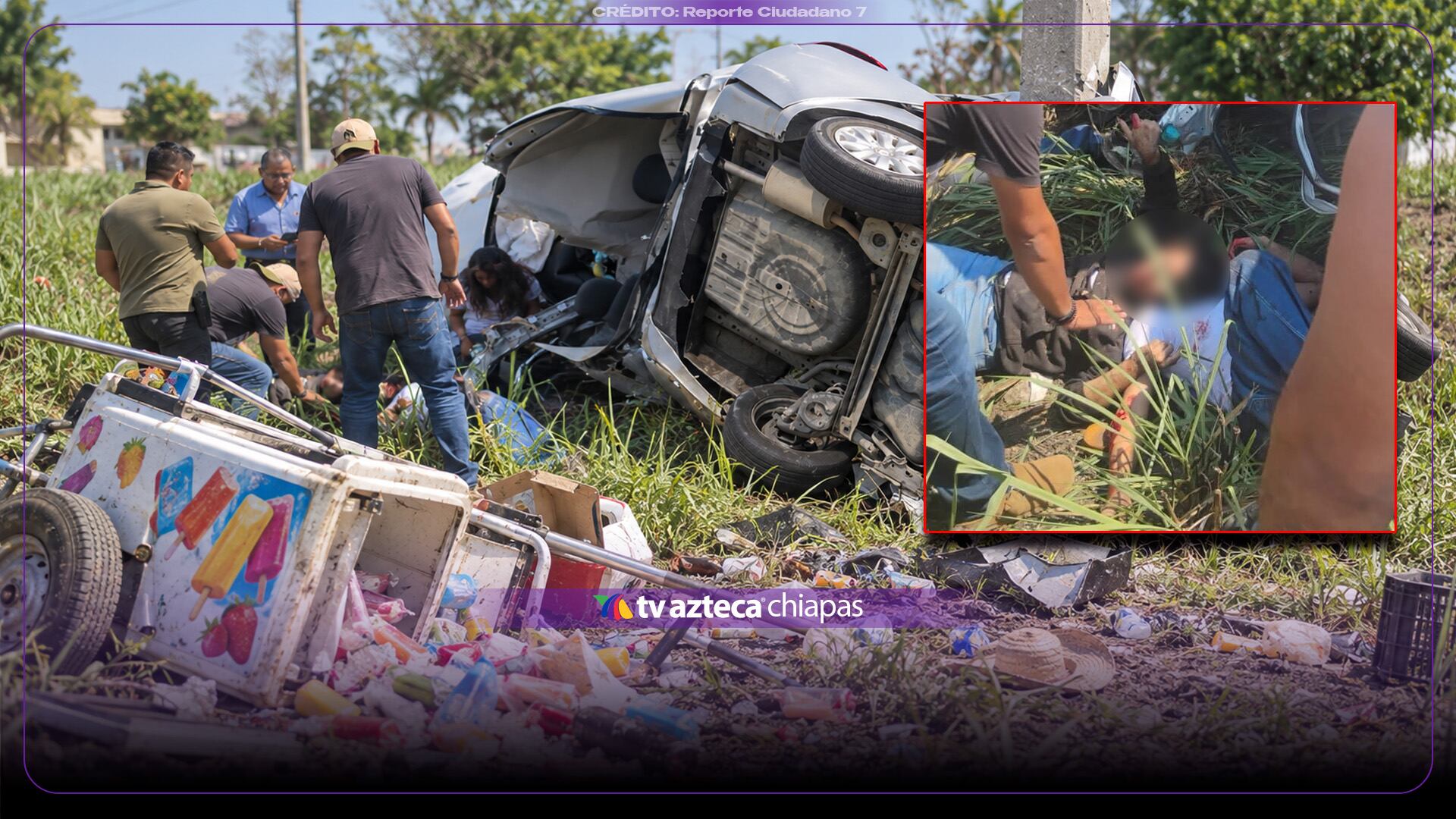 VIDEO: ¡Tragedia en la carretera Villahermosa-Teapa! Auto de estudiantes choca y deja víctimas fatales