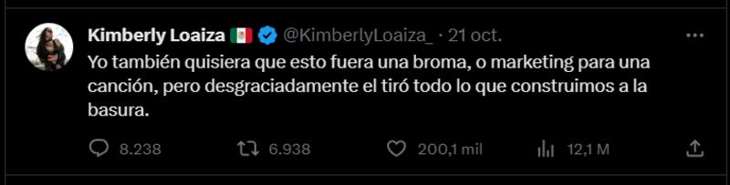 Kimberly Loiza rompe el silencio sobre infidelidad de Juan de Dios Pantoja.