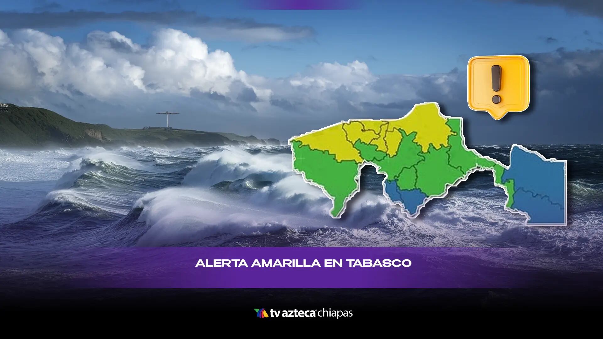 Alerta amarilla en Tabasco hoy 29 de octubre 2025