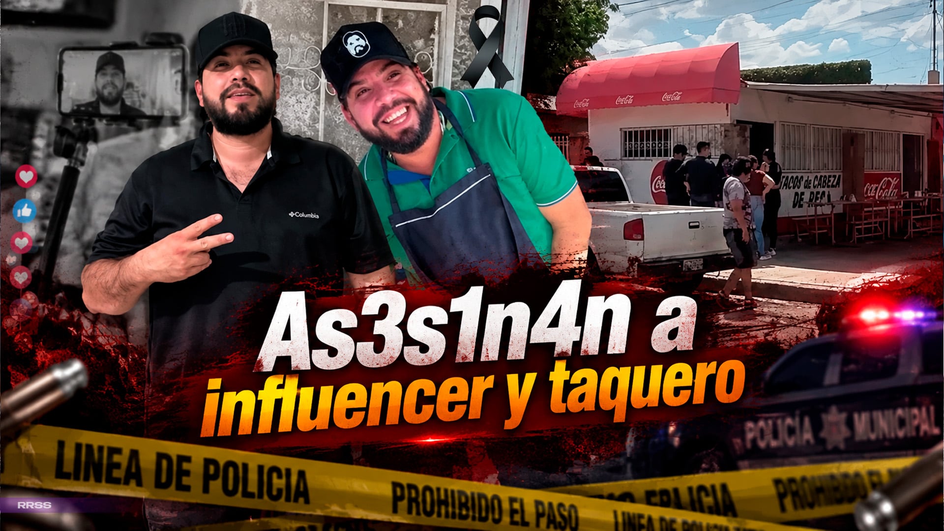 Asesinan a balazos a ‘El Piturris’, famoso influencer y taquero de Ciudad Obregón