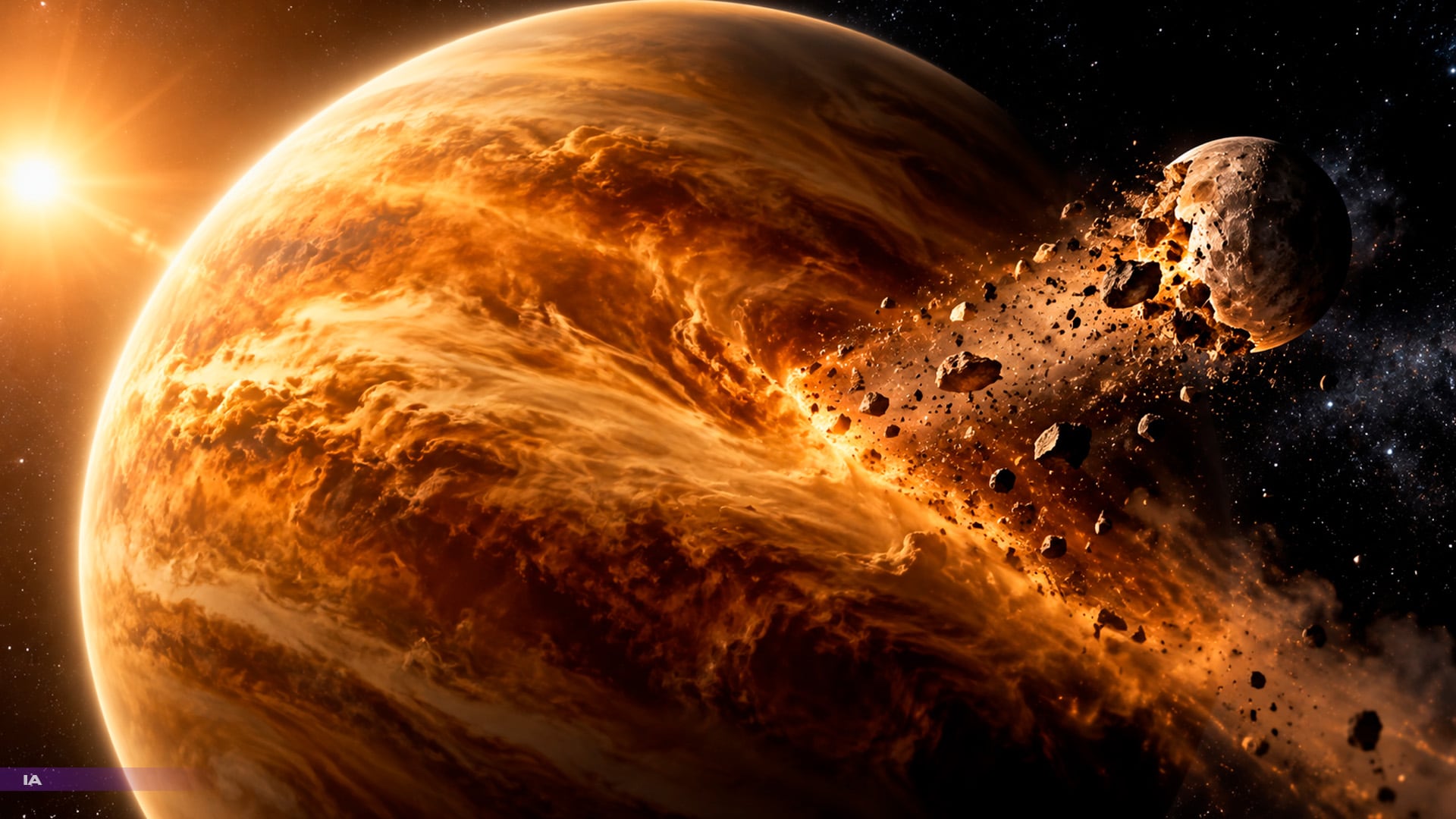 Venus se comió a su luna