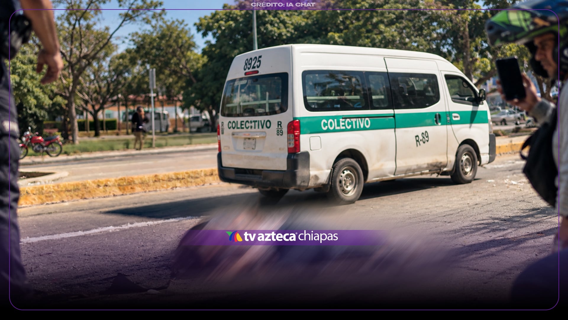 Ruta 89 atropella a estudiante de preparatoria cerca de la plaza al oriente de Tuxtla Gutiérrez