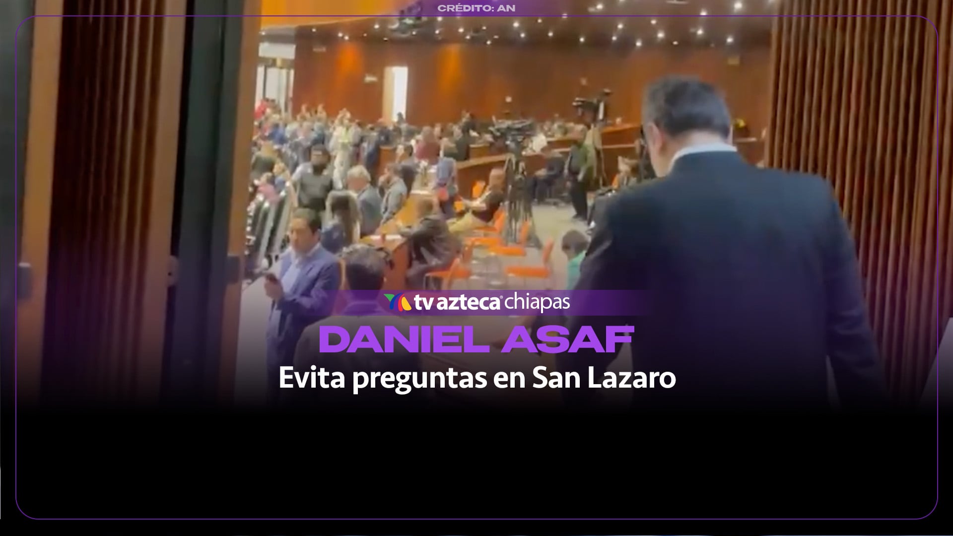 ¡Huye de la prensa! El diputado Daniel Asaf esquiva cuestionamientos en San Lázaro sobre su cercanía con Andy López Beltrán y contratos de Amílcar Olán